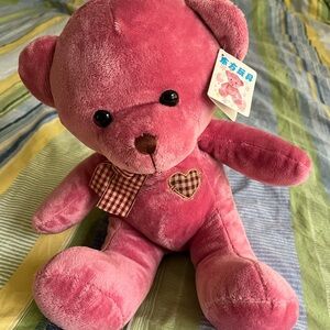 Pink Plush Teddy Bear